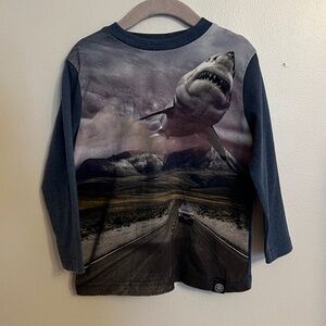 Flying Shark Toddler Shirt